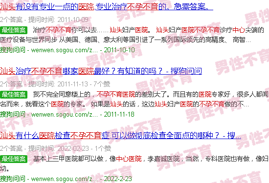 汕头不孕不育中心医院