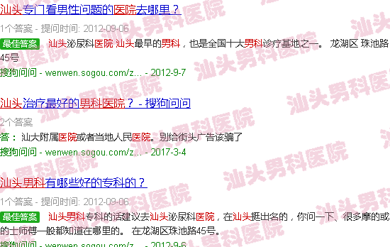 汕头*男科医院