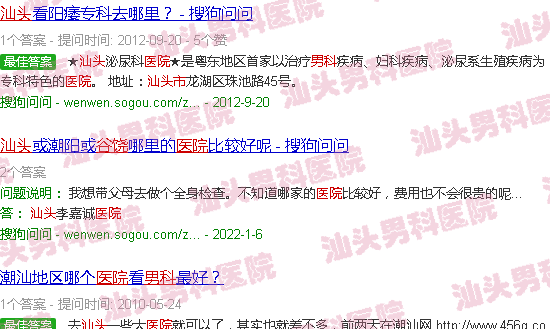 汕头谷饶男科医院