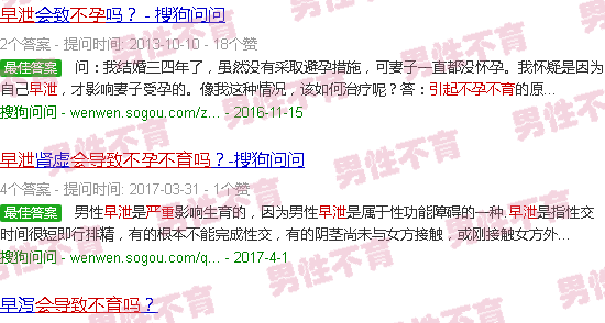 汕头严重早些泄会导致不孕不育吗