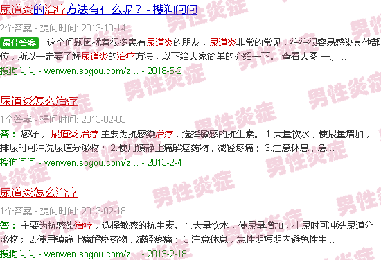 汕头尿道炎症状如何治疗