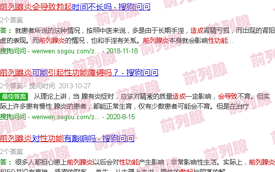 汕头前列腺炎会引起性功能勃起障碍吗