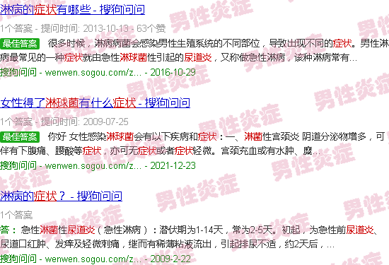 汕头淋球菌尿道炎症状