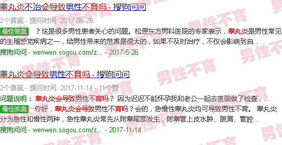 汕头睾丸炎会导致不育吗