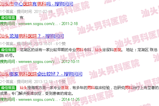 汕头男科医院电话