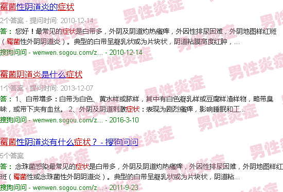 汕头霉菌炎症状图片大*