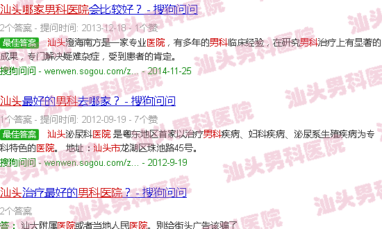 汕头男科医院那家医院好
