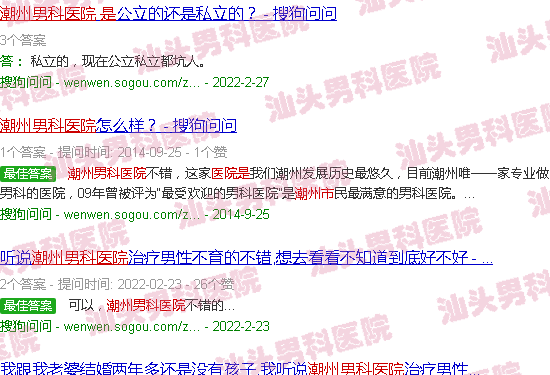 汕头潮州男科医院是不是*医院