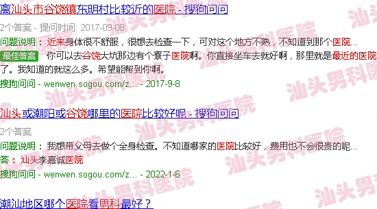 汕头离谷饶*近的男科医院