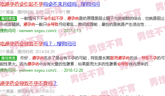 汕头吃避孕药会导致不孕不育吗