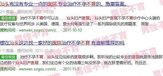 汕头治不育医院