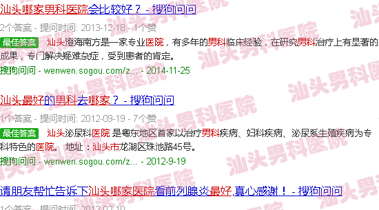 汕头男科医院那家*好