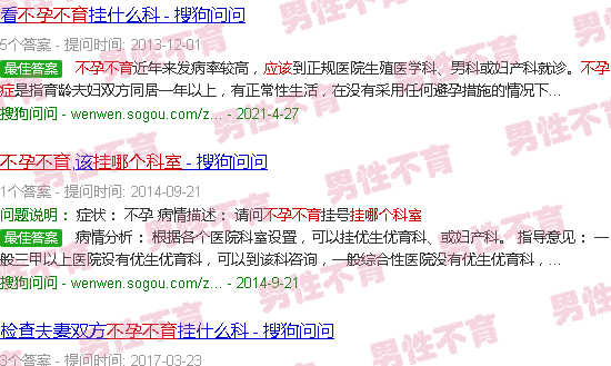 汕头不孕不育应该挂哪个科