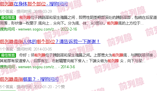 汕头前列腺是指哪个部位