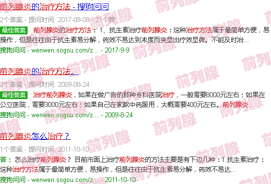 汕头前列腺炎治疗方法