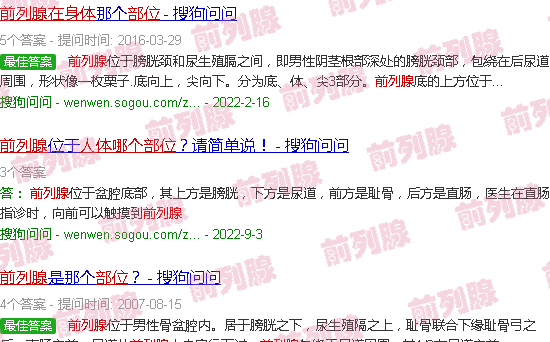 汕头前列腺在人体什么部位