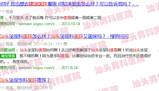 汕头建国男科医院*吗