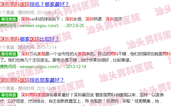 汕头深圳男科医院*榜