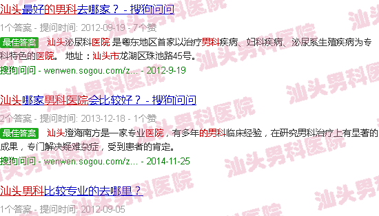 汕头广东*出名的男科医院