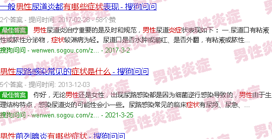汕头男性有炎症是什么症状