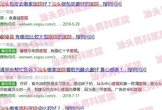 汕头鄢陵县男科医院