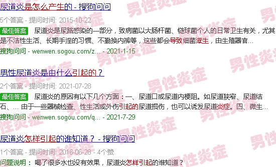 汕头尿炎症是怎么引起的吗
