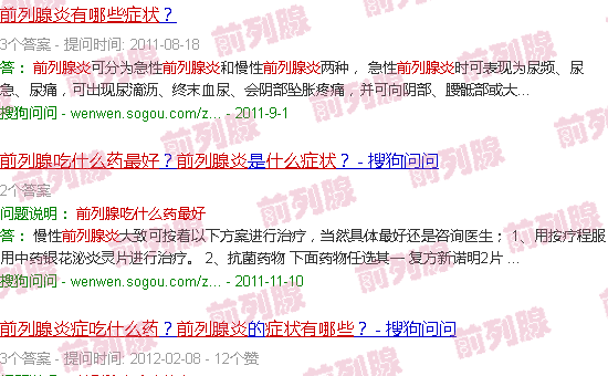 汕头前列腺炎有什么症状吃什么药好