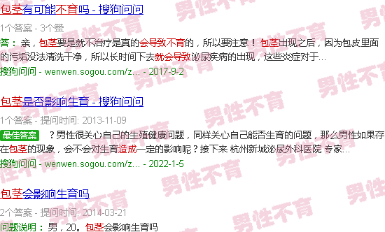 汕头包茎为什么会导致不育
