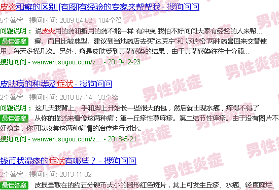 汕头皮炎症状图