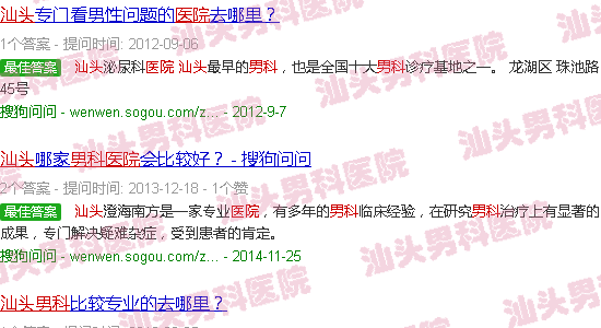 汕头有男科医院。