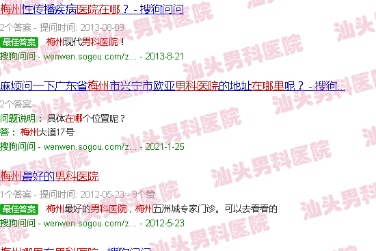 汕头梅州男科医院在那里