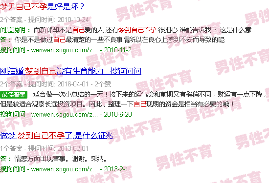 汕头梦见自己不孕不育