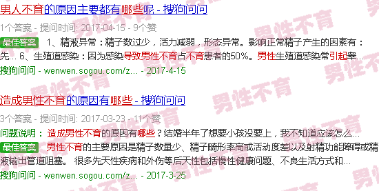 汕头男人什么情况导致不育