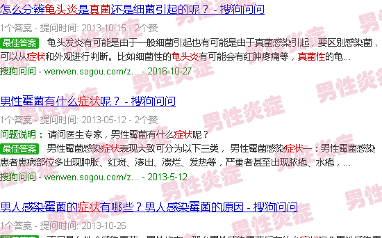 汕头真菌性龟头炎症状图片