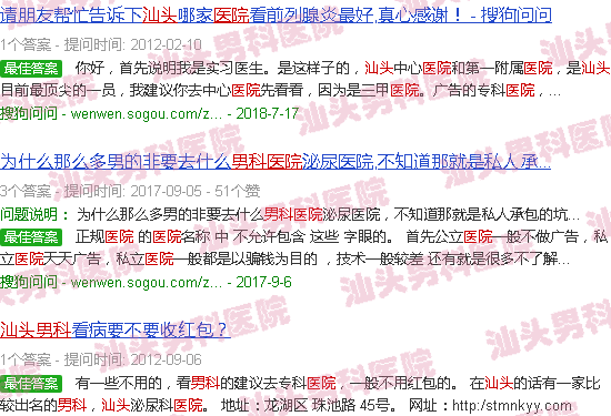 汕头男科医院这么*