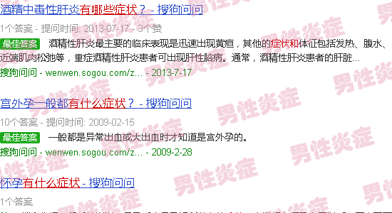 汕头炎症有什么症状和现象