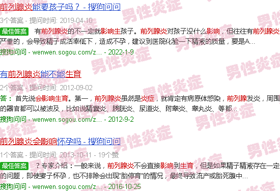 汕头前列腺炎症会影响生育吗