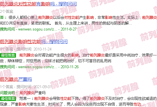 汕头前列腺炎对性功能影响