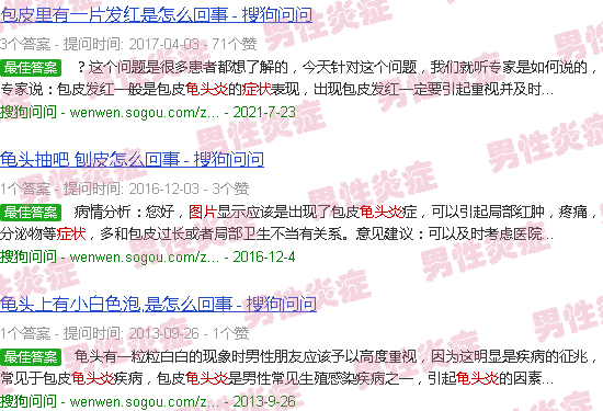 汕头龟头炎症状图片什么样