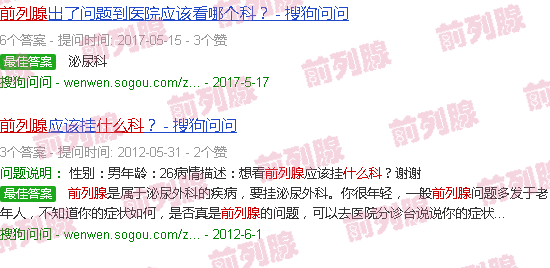 汕头前列腺看什么科