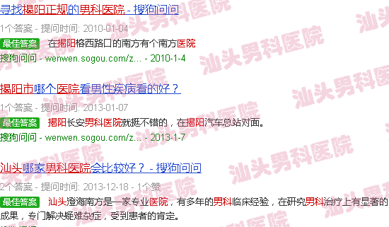 汕头揭阳市*男科医院