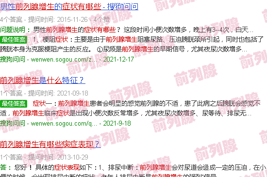 汕头前列腺增生有什么症状表现
