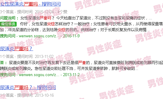 汕头尿炎症严重吗