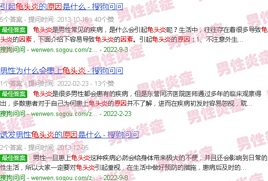 汕头龟头炎症状及原因