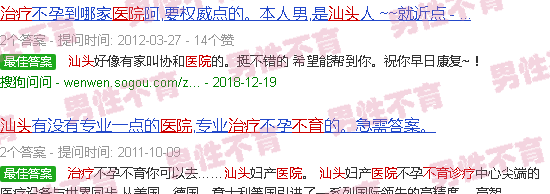 汕头男性不育治疗医院