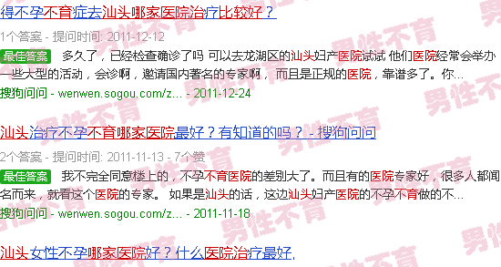 汕头哪家医院看不育比较好
