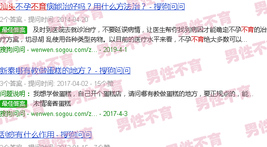 汕头不育不用