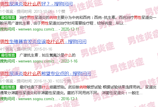 汕头男人下面有炎症吃什么药